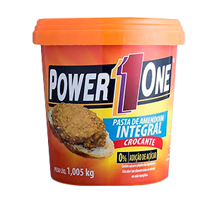 Pasta de Amendoin Integral Crocante Power One 1kg