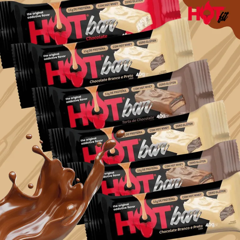Hot Bar Barrinha 40g Hot Fit