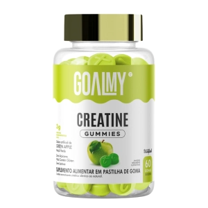 CREATINA EM GOMAS GOALMY GUMMIES CREATINE GREEN APPLE 60UN TRUSTFUEL